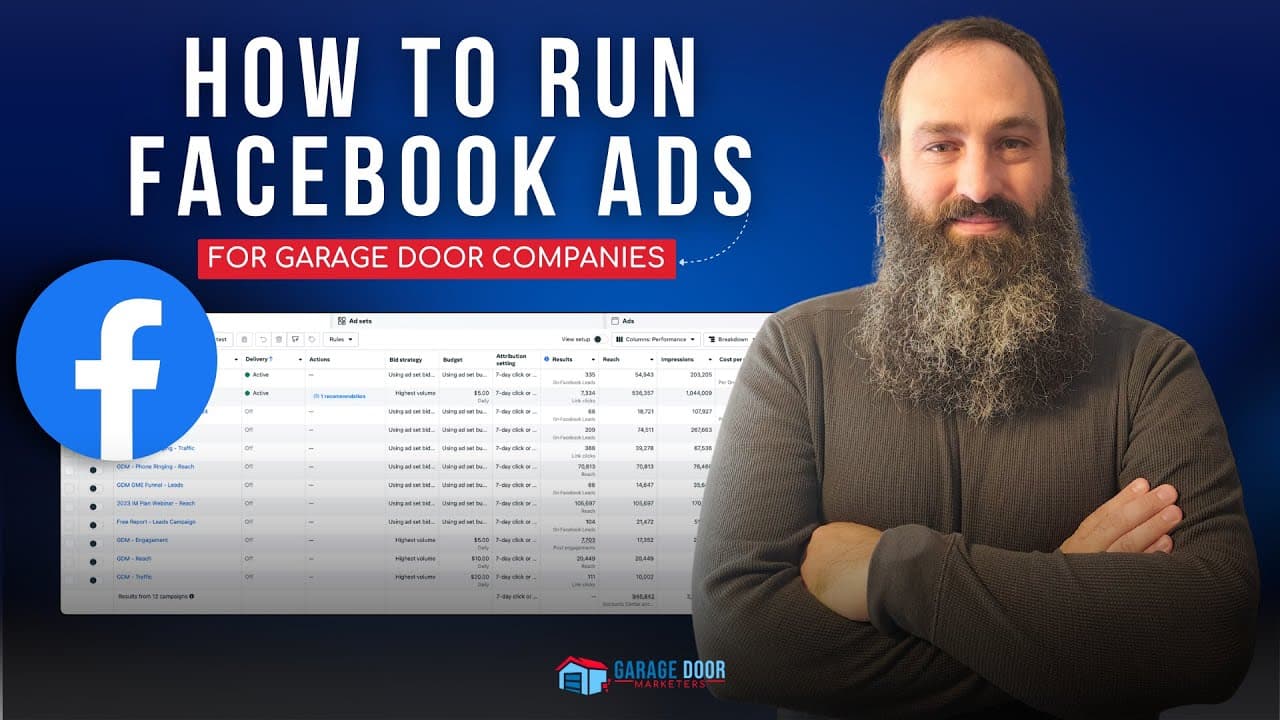 How to Run Facebook Ads for Garage Door Companies