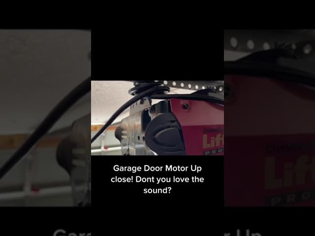 Since you love garage door ASMR