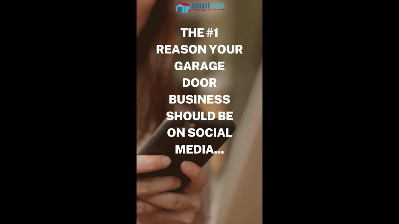 Why Your Garage Door Business Needs Social Media