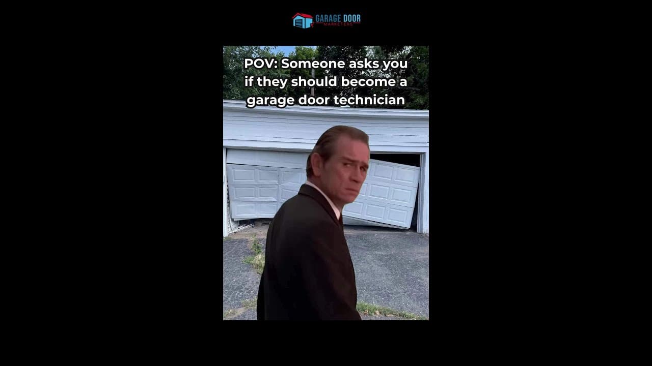 Is it worth it to be a garage door tech?