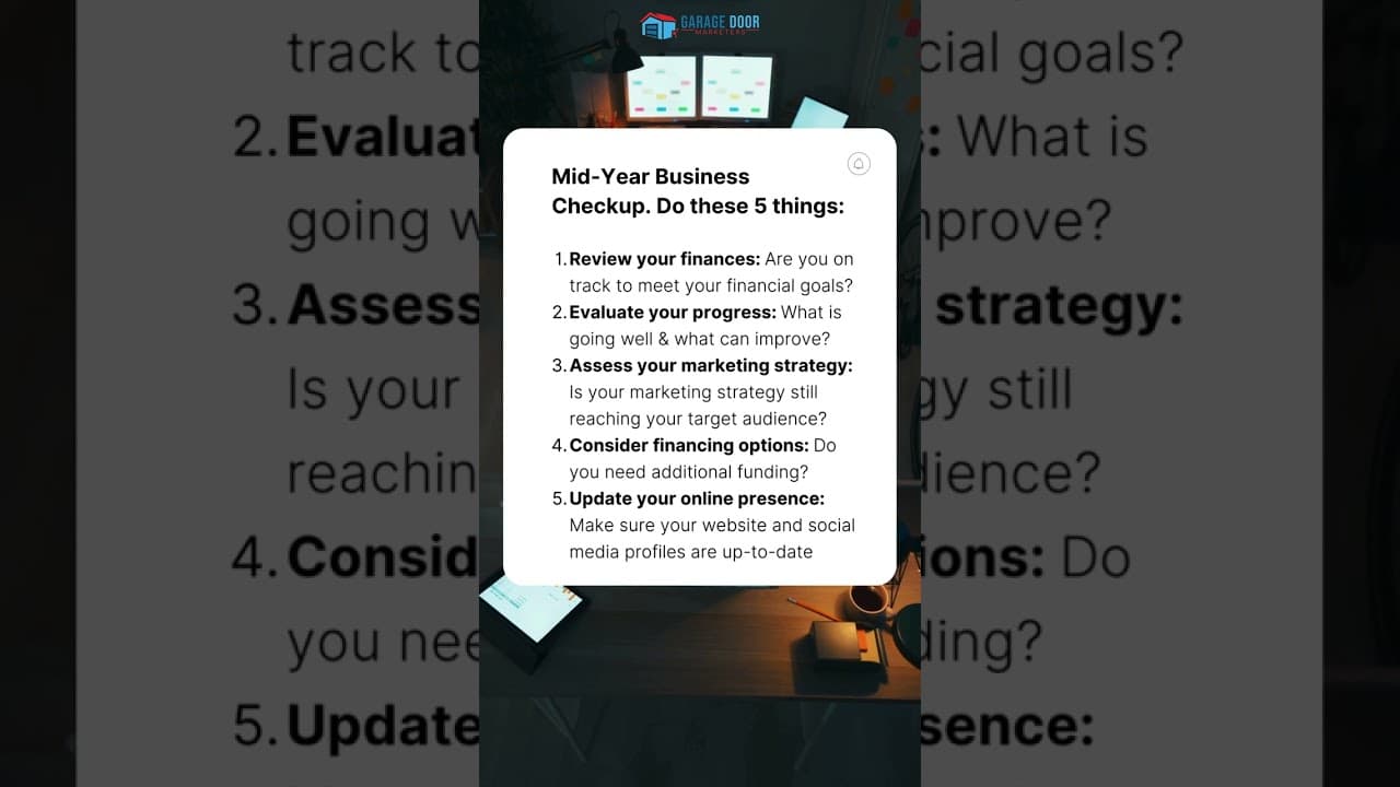 5 Things To Do For A Mid-Year Checkup: