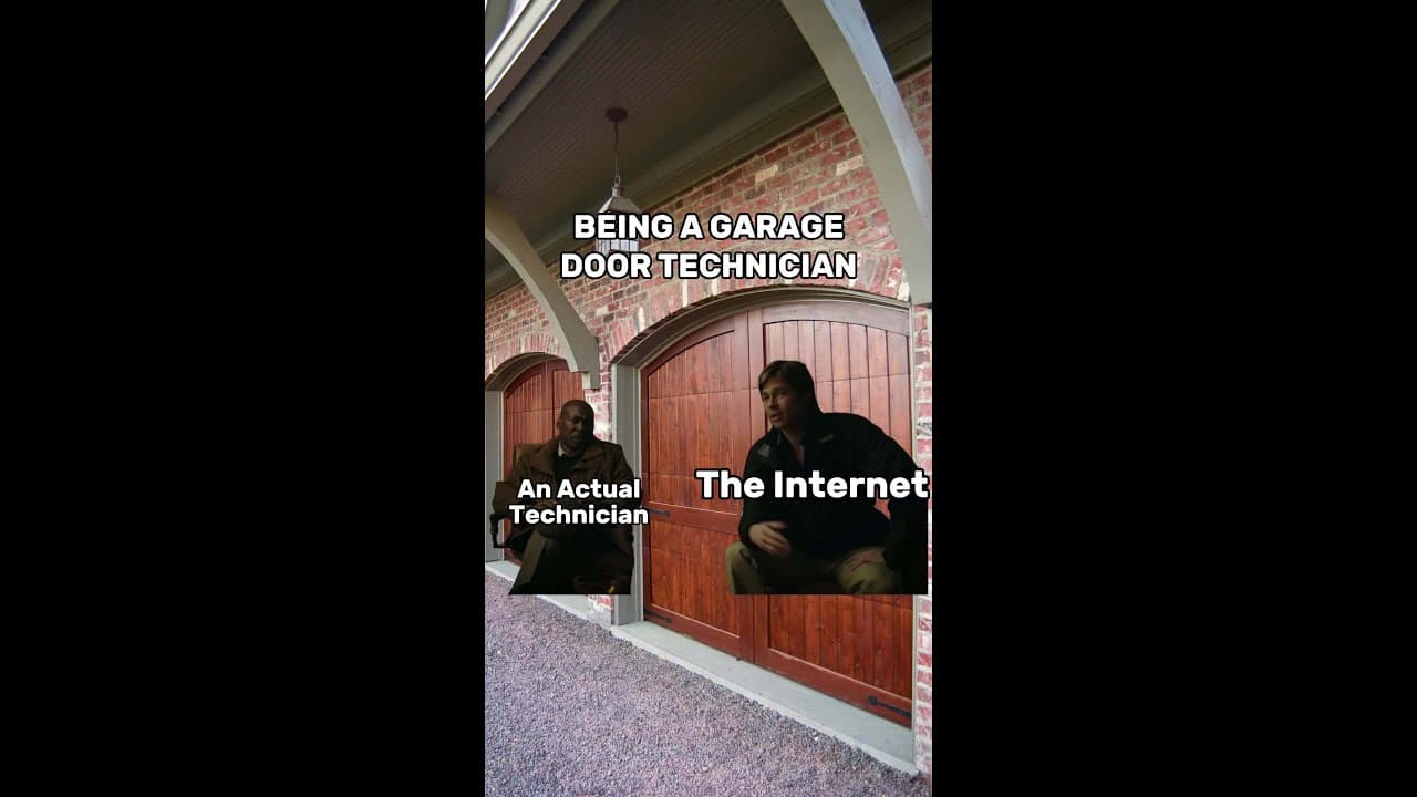 Being a Garage Door Technician