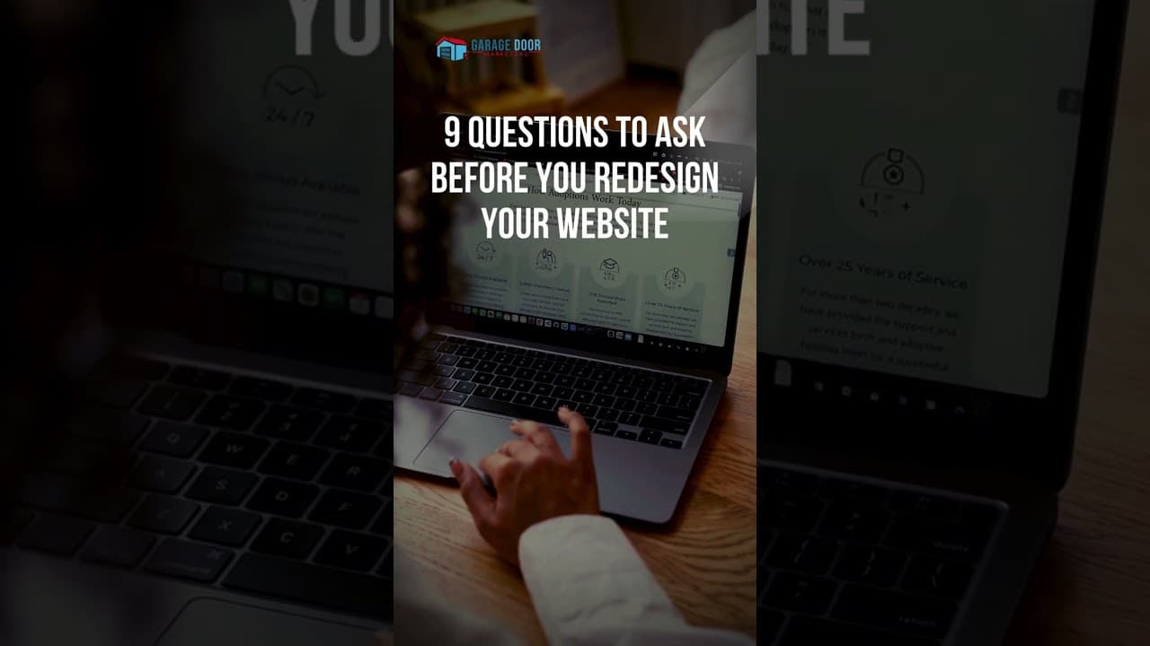 9 questions to ask BEFORE you redesign your website