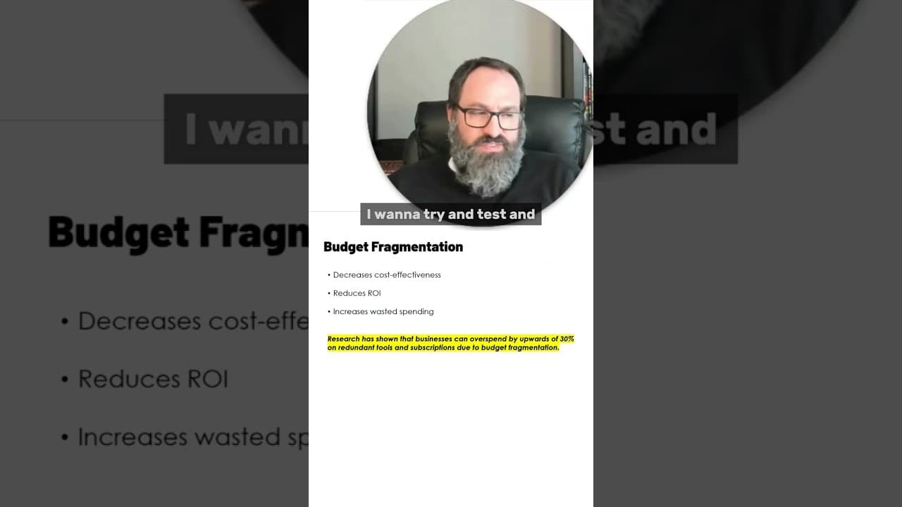 Budget fragmentation is costing you