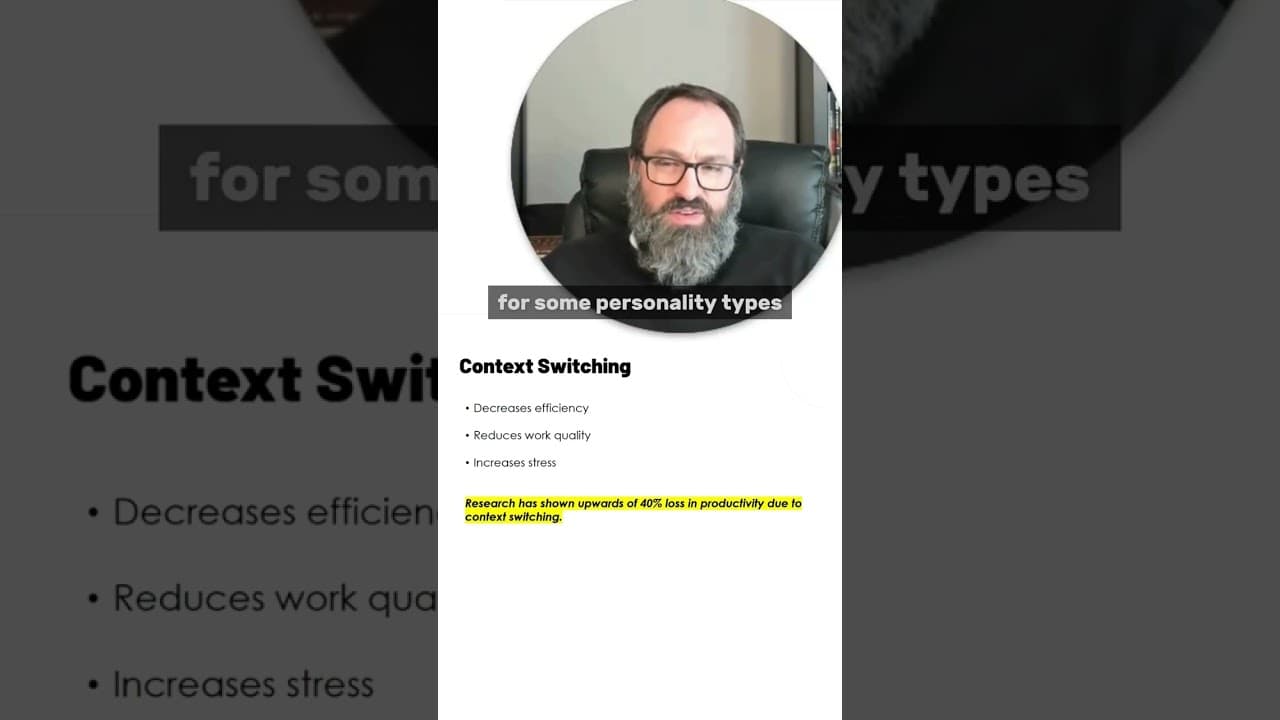 Context Switching is Costly